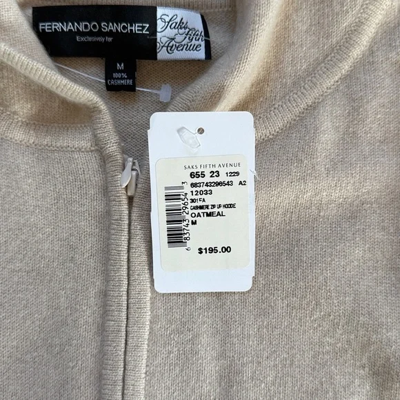 NWT Vintage Cashmere Fernando Sanchez Saks Set - Picture 12 of 13